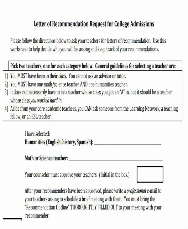 45 Free Re Mendation Letter Templates