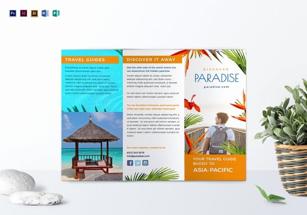 45 Travel Brochure Templates Psd Ai