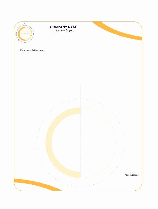 letterhead examples