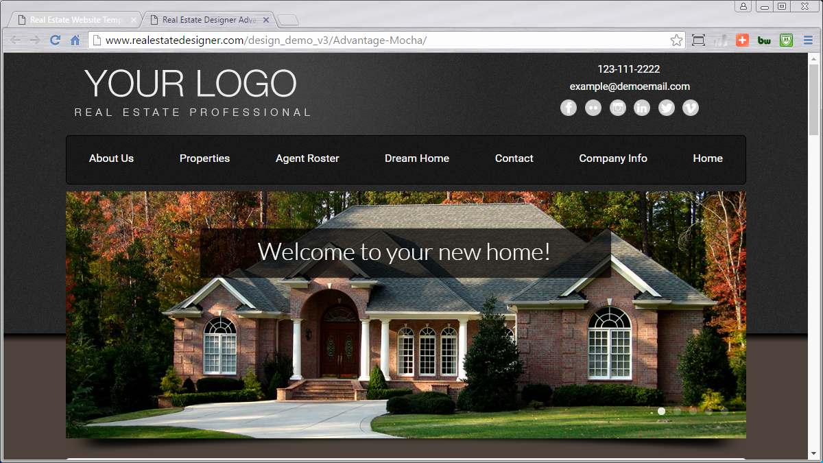 48 Mobile Friendly Real Estate Website Templates Available