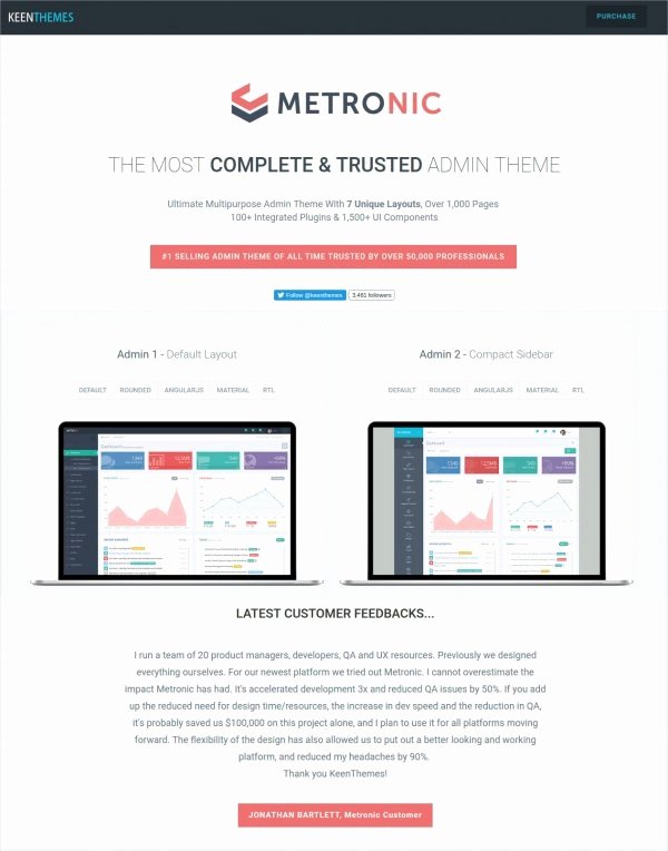 49 Bootstrap Dashboard themes &amp; Templates