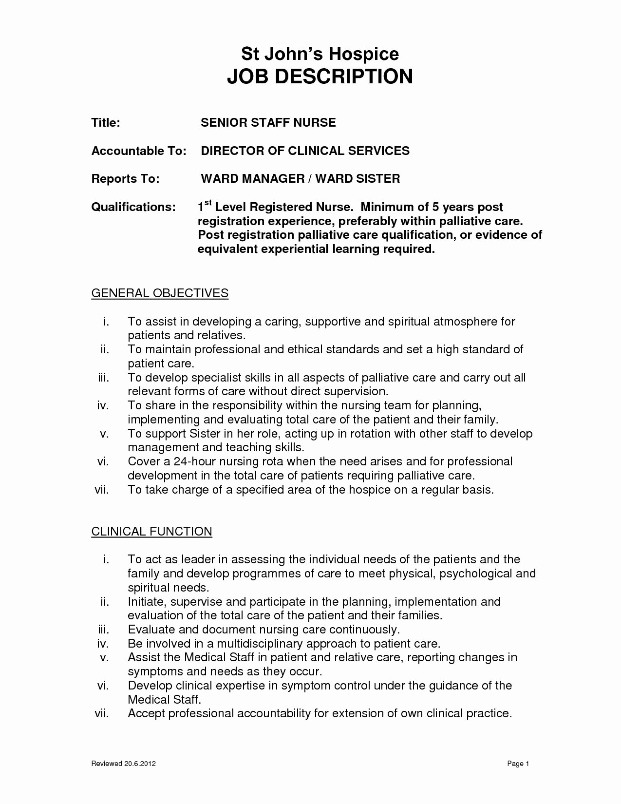 49 Plete Icu Nurse Job Description Resume Ms O