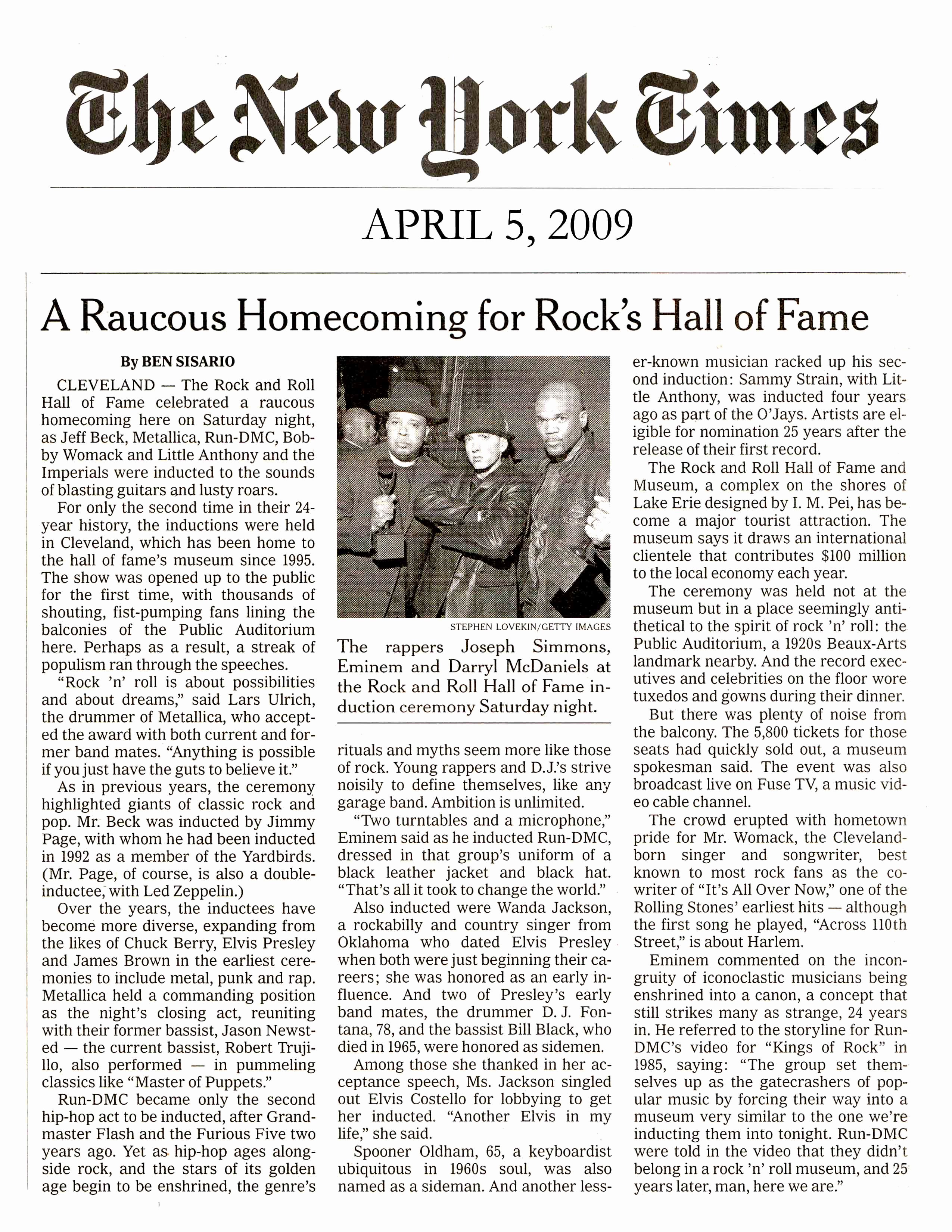 New York Times Newspaper Template