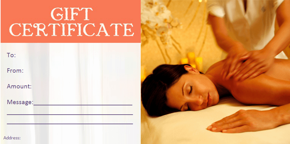 post printable massage t certificate template