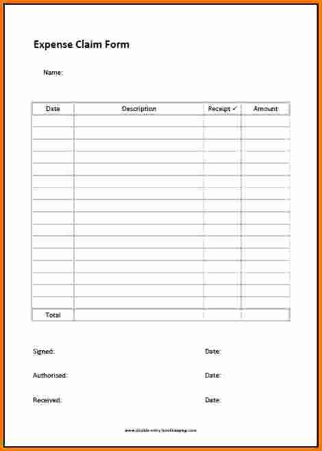 5 Expenses Template