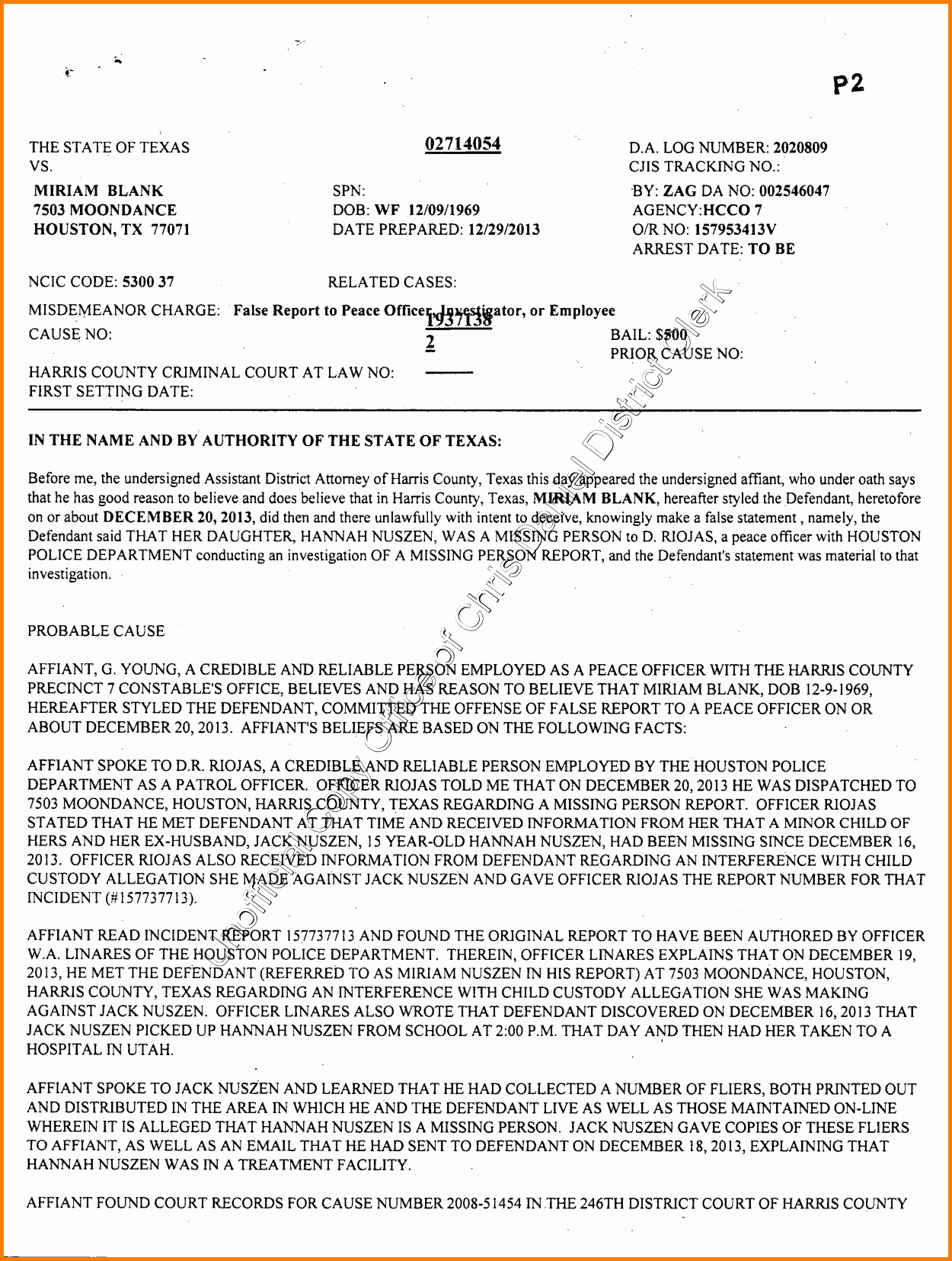 5 Fake Police Report Template
