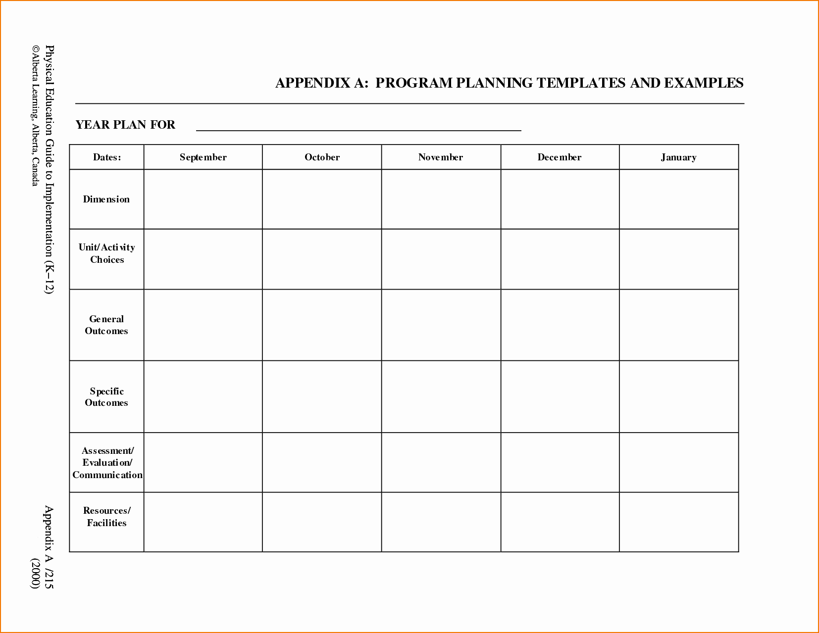 5 free lesson plan template