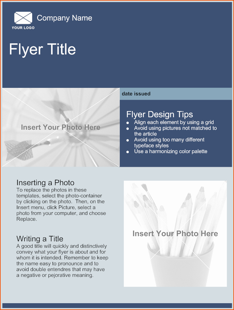 5 Free Online Flyer Templates Bookletemplate