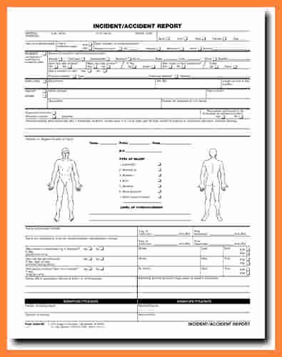 5 Workplace Accident Report form Template