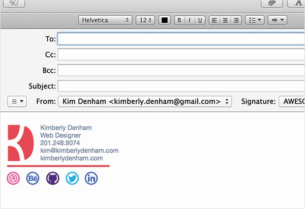 50 Best Professional HTML &amp; Outlook Email Signature