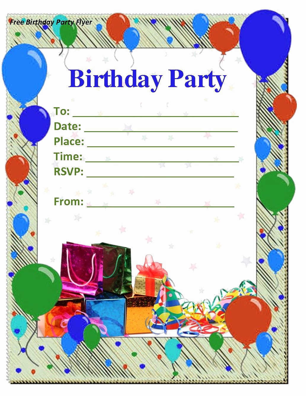 50 Free Birthday Invitation Templates – You Will Love