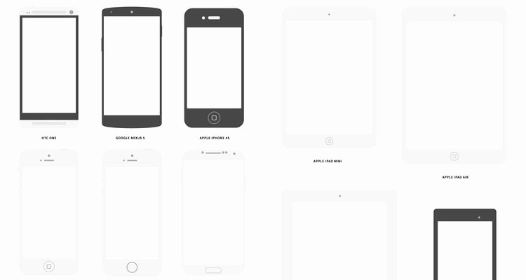 50 Free Wireframe Templates for Mobile Web and Ux Design
