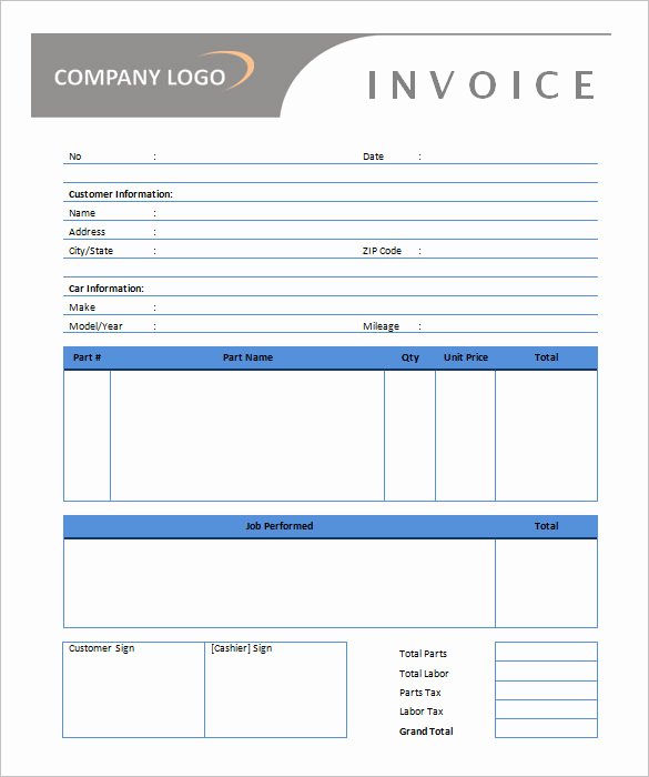 50 generic invoice template to ease the invoice ideas