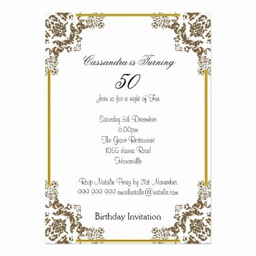 50th Wedding Anniversary Invitation Wording Samples In