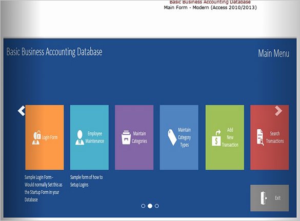 51 Microsoft Access Templates – Free Samples Examples