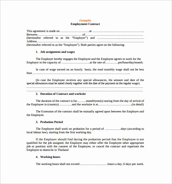 52 Contract Agreement Templates