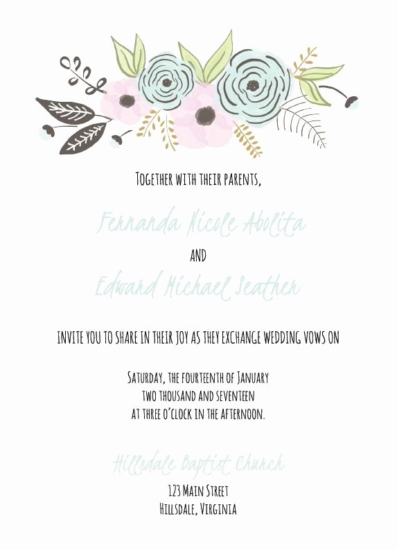 529 Free Wedding Invitation Templates You Can Customize