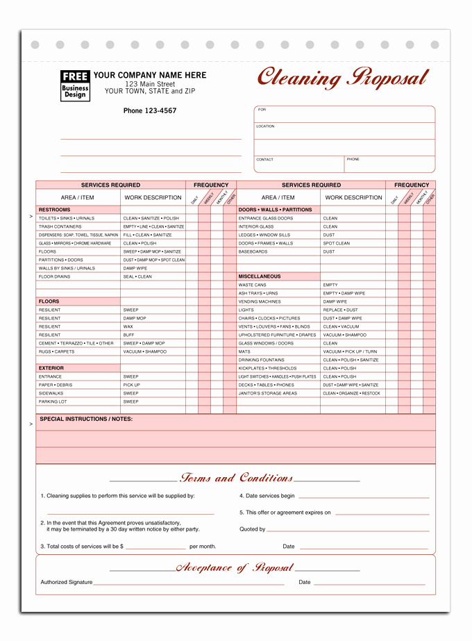 5521 680×923 Business forms Pinterest