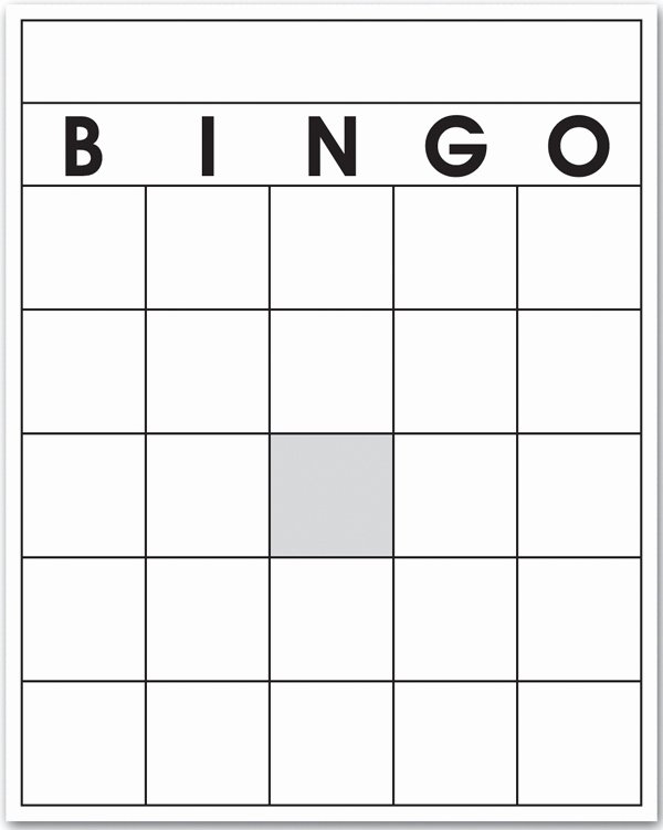 6 Best Of 4x4 Blank Bingo Cards Printable 4x4
