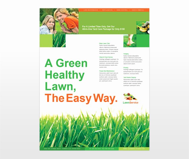 6 Best Of Brochure Templates Lawn Care Services