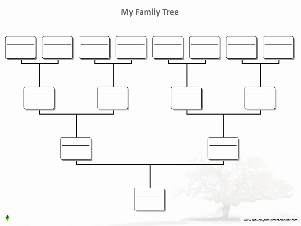 6 Best Of Family Tree Template Editable Blank