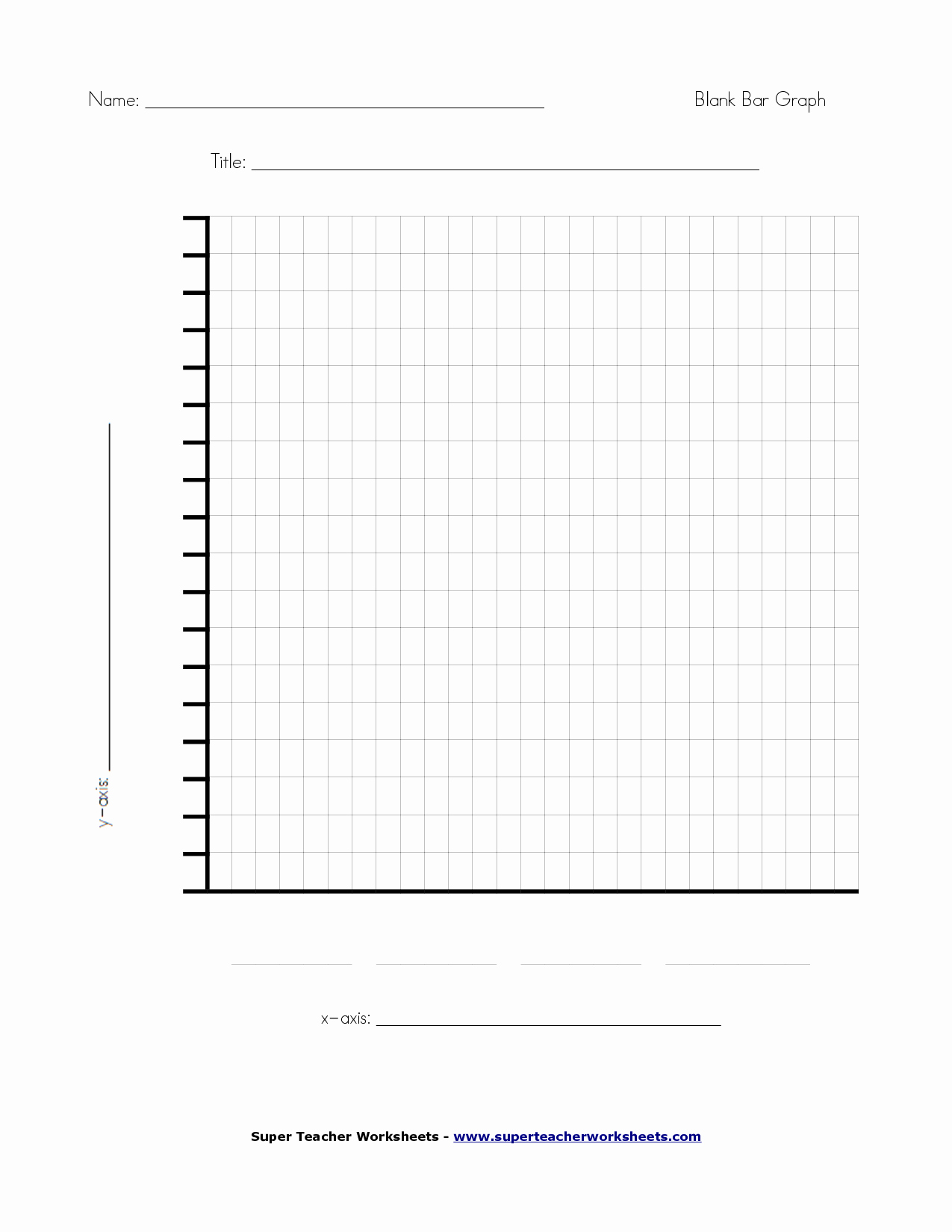 6 Best Of Fill In Blank Printable Graph Blank Bar