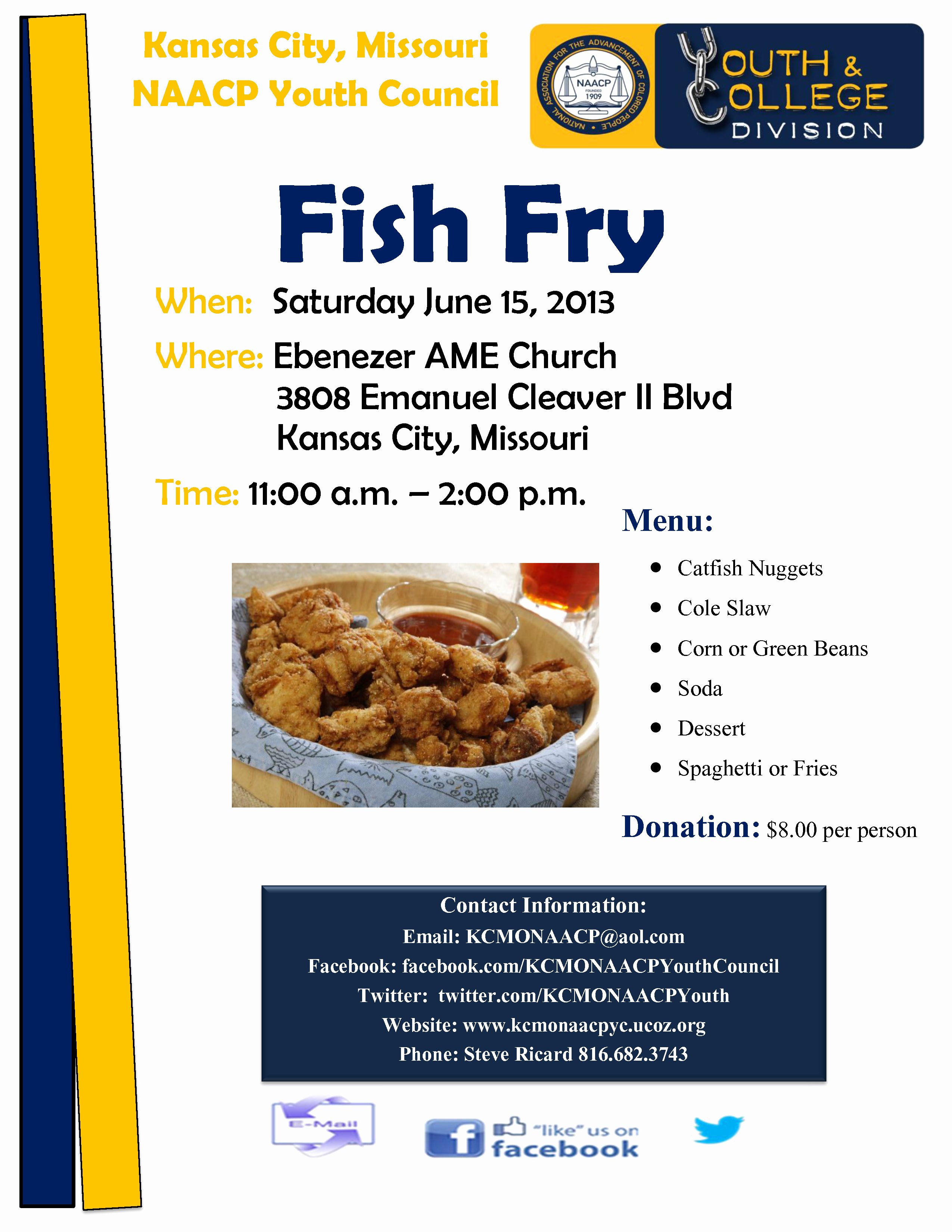 6 Best Of Free Printable Fish Fry Flyer Church