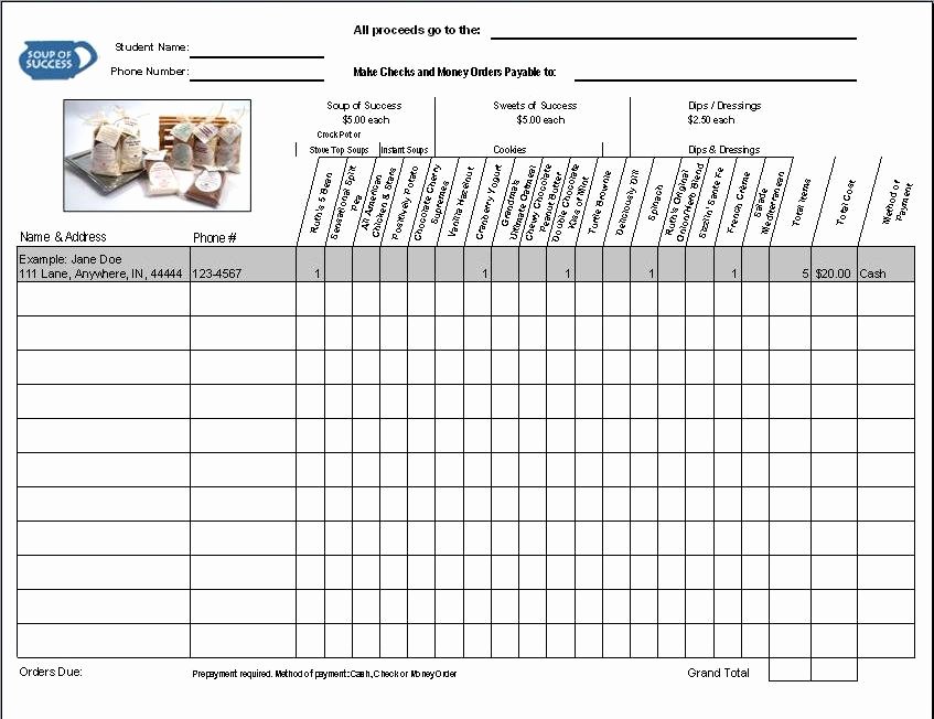 6 Best Of Free Printable Fundraiser forms Hoagie