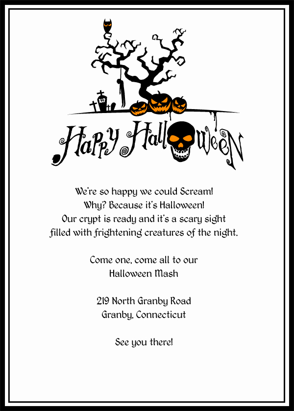 6 Best Of Free Printable Halloween Invitation Witch