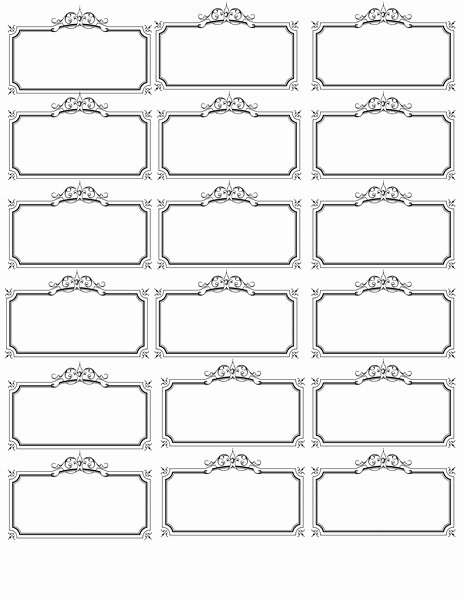 6 Best Of Name Label Template Printable Free