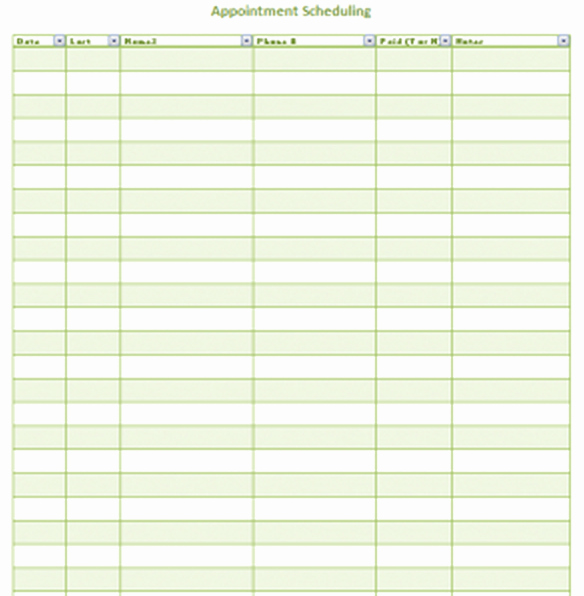 6 Best Of Printable Daily Appointment Book