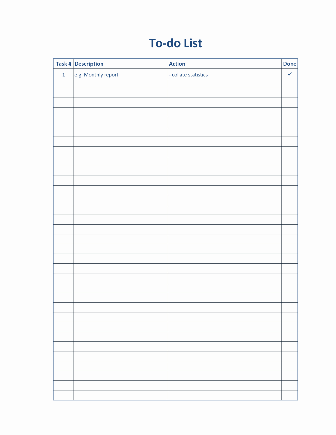 6 Best Of Printable Daily to Do List Printable to