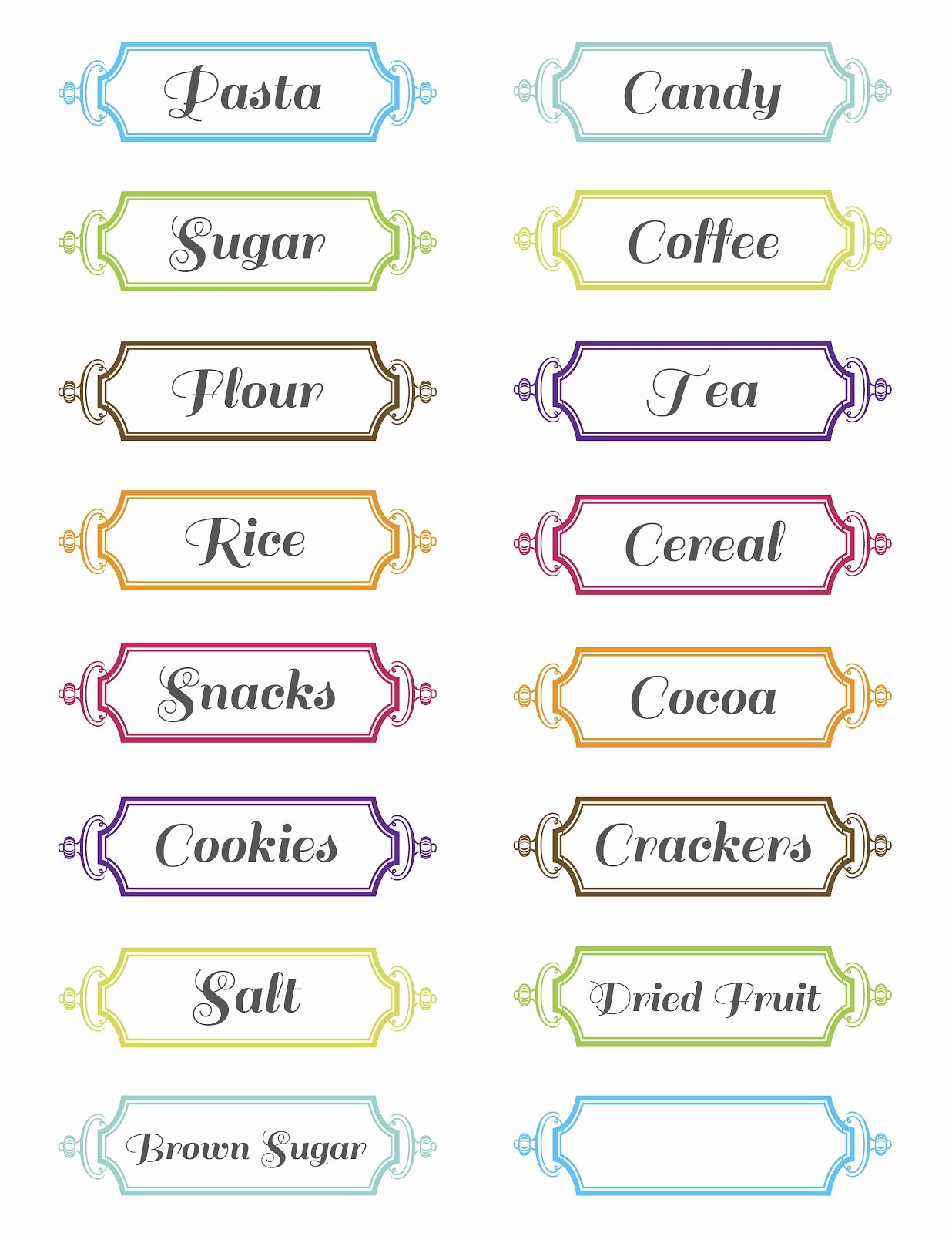6 Best Of Printable Labels Free Download Free