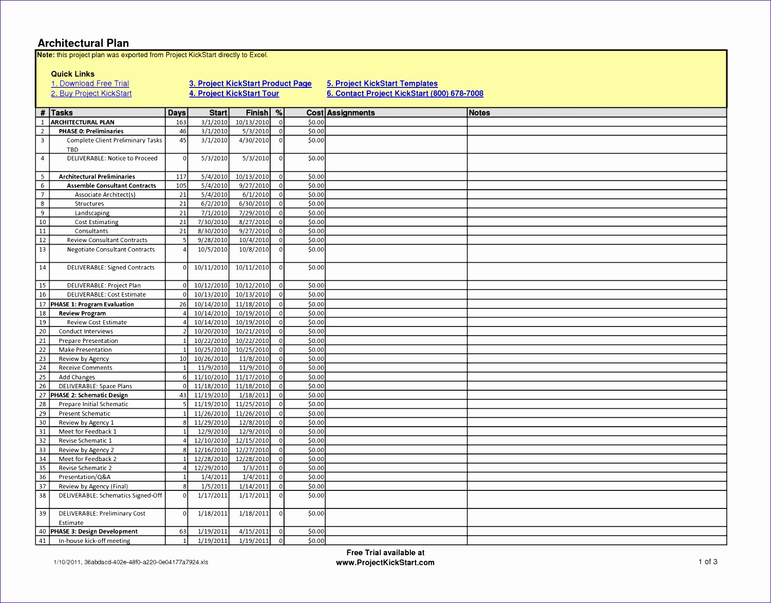 construction schedule template excel free x4562