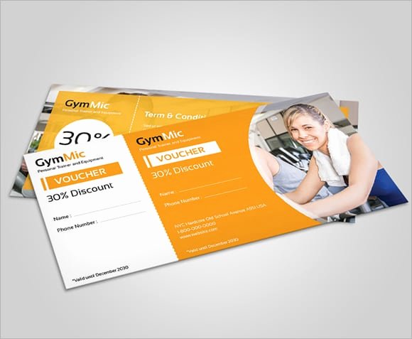 6 Free Gift Voucher Templates Excel Pdf formats