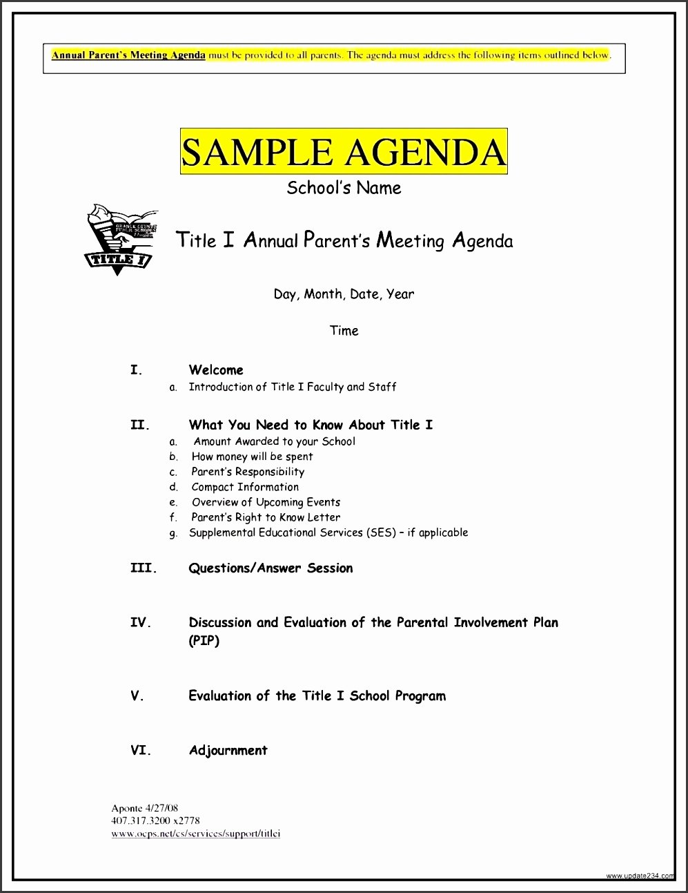 6 Meeting Agenda Templates Sampletemplatess