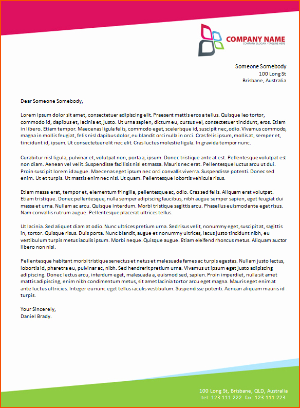 Letter Templates Microsoft Word Letter Example Template