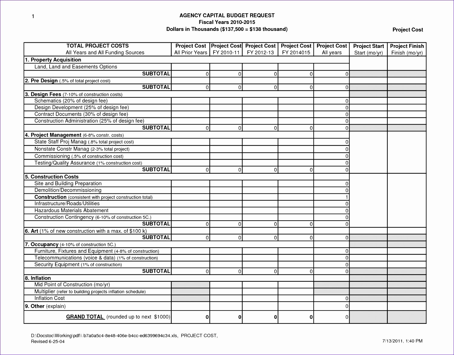 6 Project Tracking Template Excel 2010 Exceltemplates