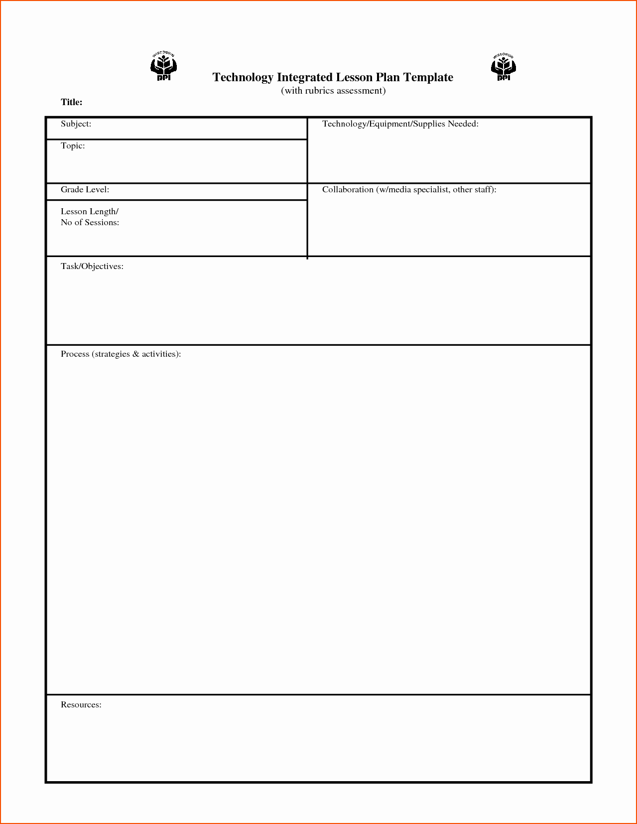 6 Simple Lesson Plan Template Bookletemplate