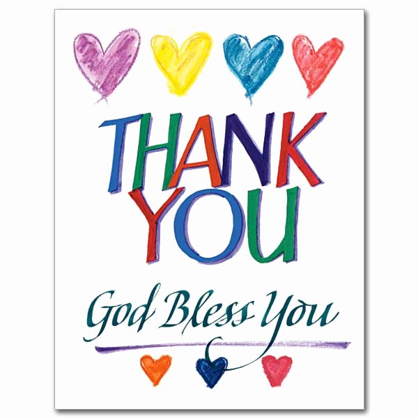6 Thank You Card Templates Excel Pdf formats