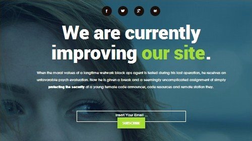 65 Brilliant Ing soon and Under Construction Templates