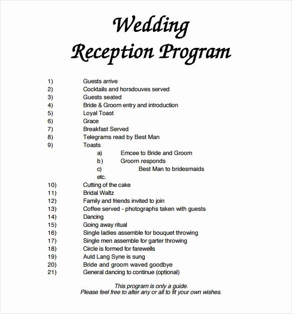 67 Wedding Program Template Free Word Pdf Psd