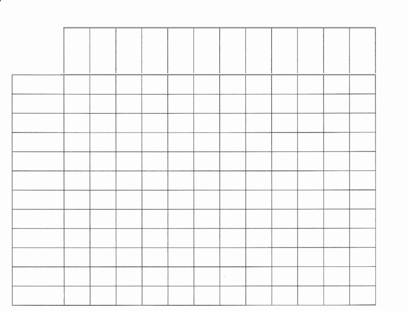 7 Best Of Blank Table Chart Template Free Blank