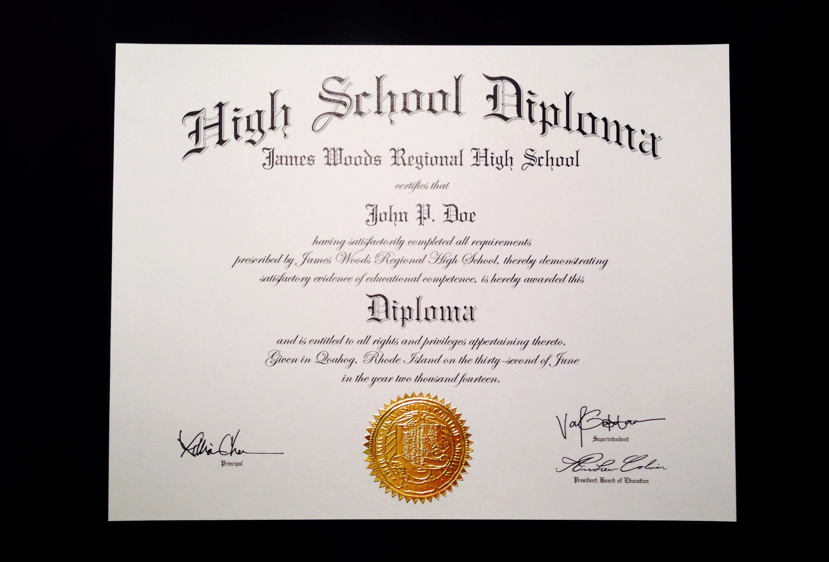 7 Best Of Free Printable Blank Diploma Template