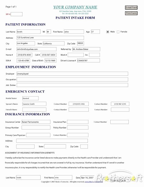 7 Best Of Patient Chart forms Pdf Medical Chart