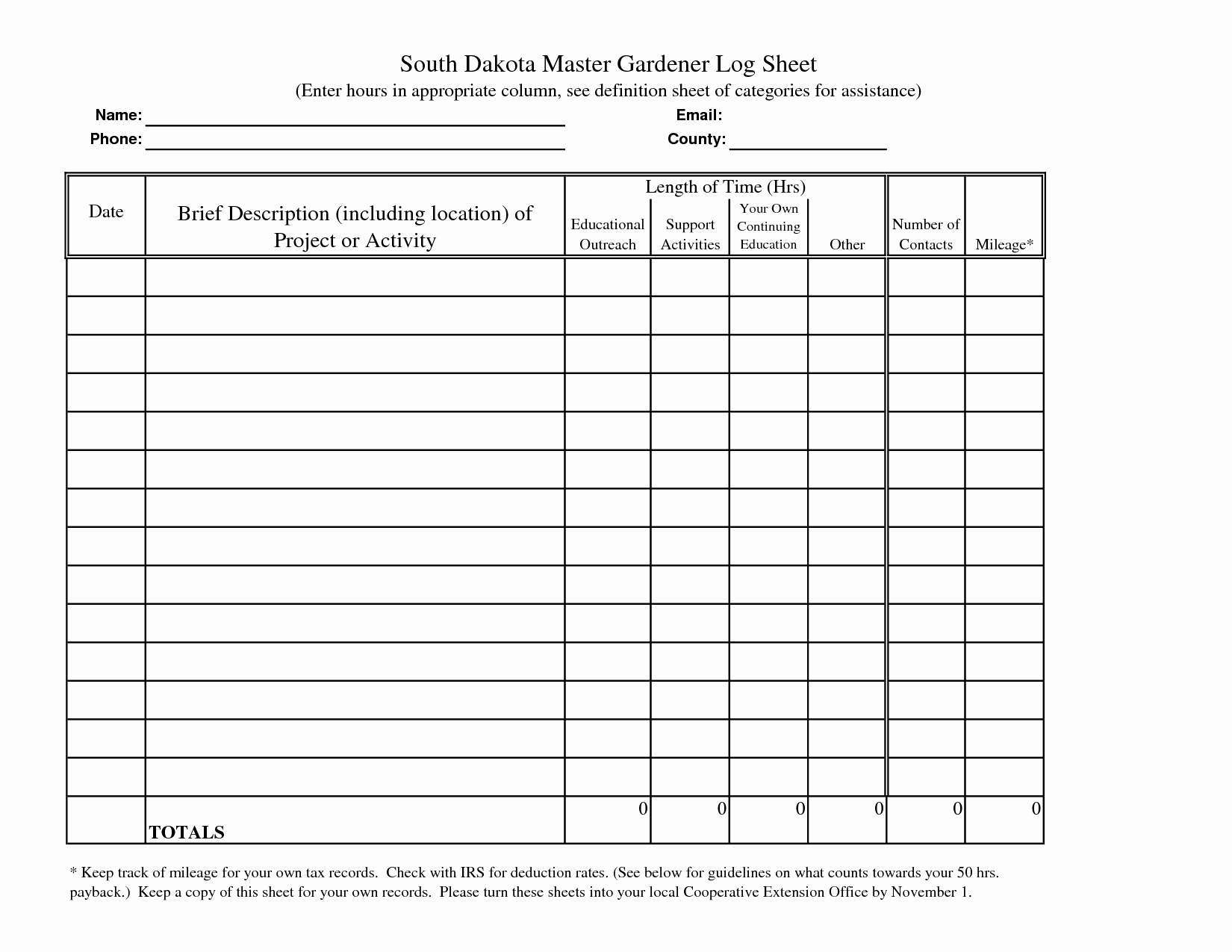 7 Best Of Printable Hours Log Volunteer Hours Log