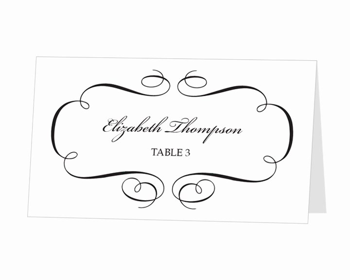 7 Best Of Printable Placecards Templates Free