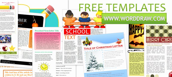 7 Best Of Word Newsletter Templates Free