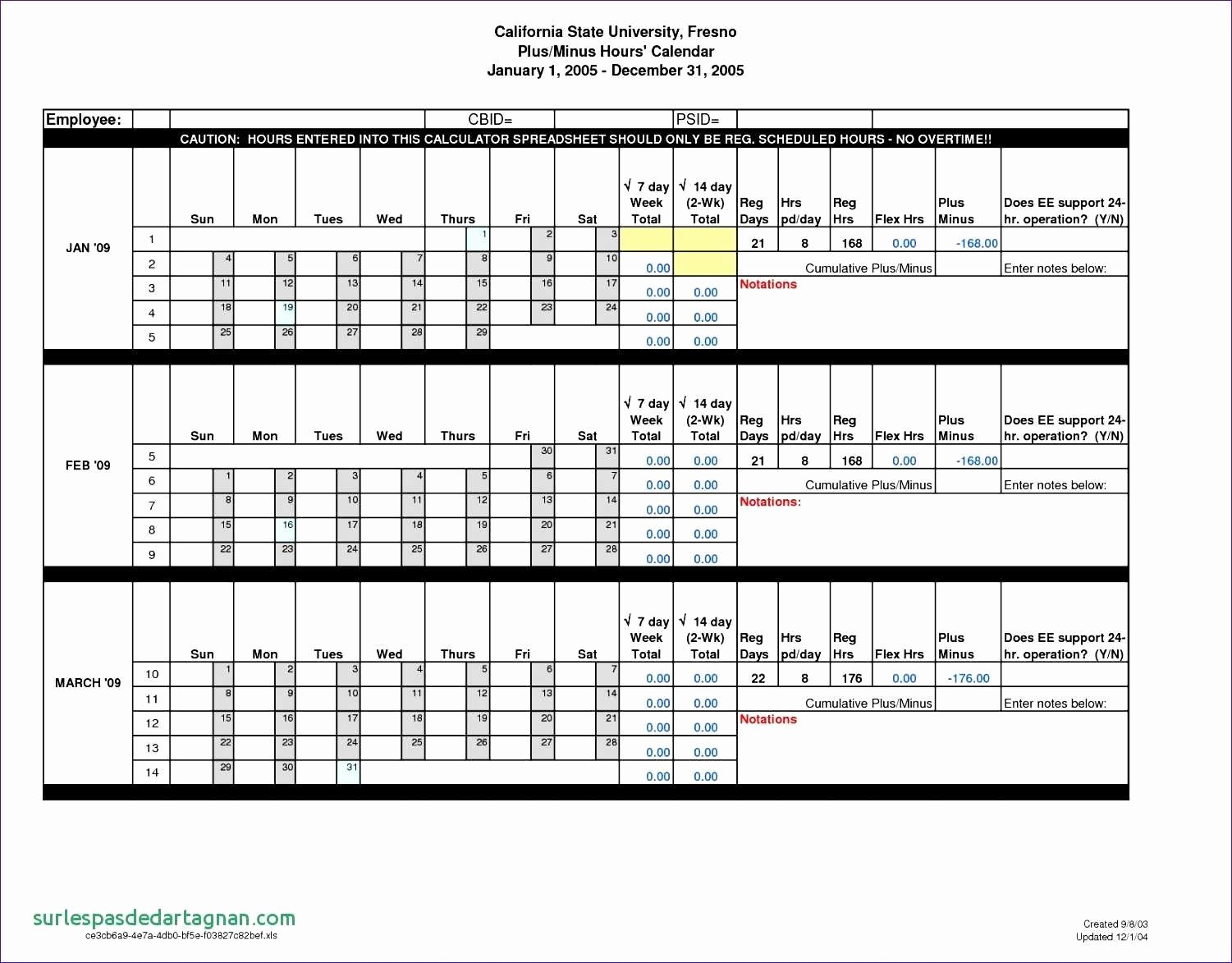 7 Day Work Schedule Template – Calendar Printable Markazeslami