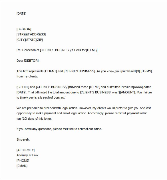 7 Demand Letter Templates – Free Sample Example format